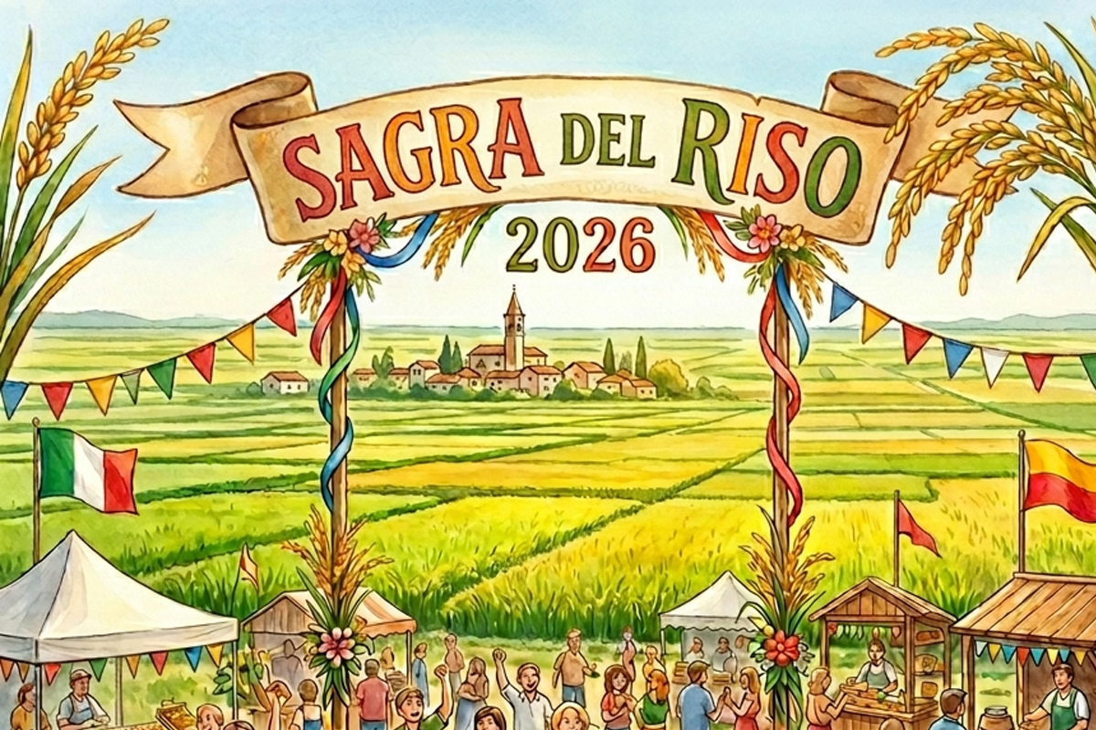 Locandina 45° Sagra del Riso 2026