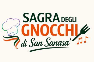 Locandina della Sagra degli gnocchi di San Sanasà
