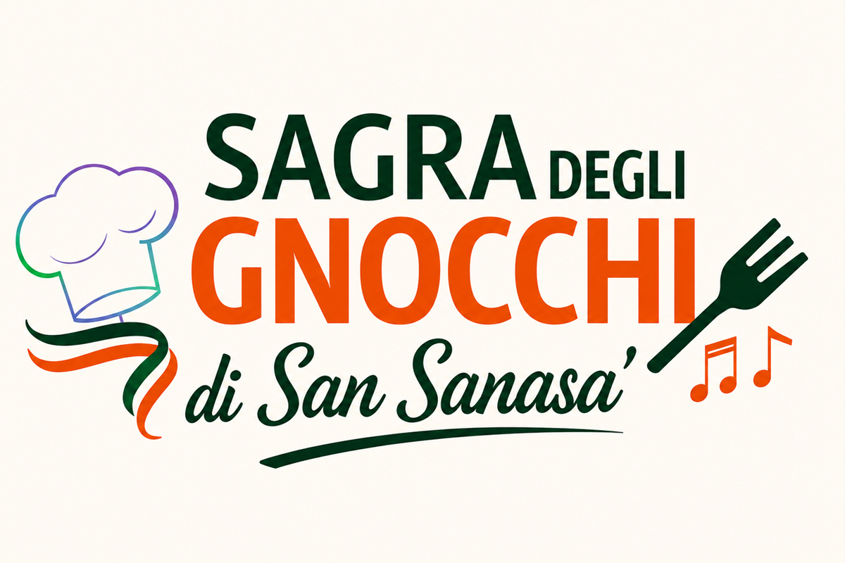 Locandina della Sagra degli gnocchi di San Sanasà