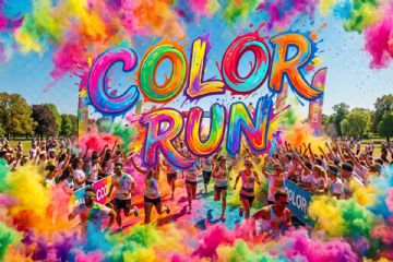 Locandina Color Run 2026