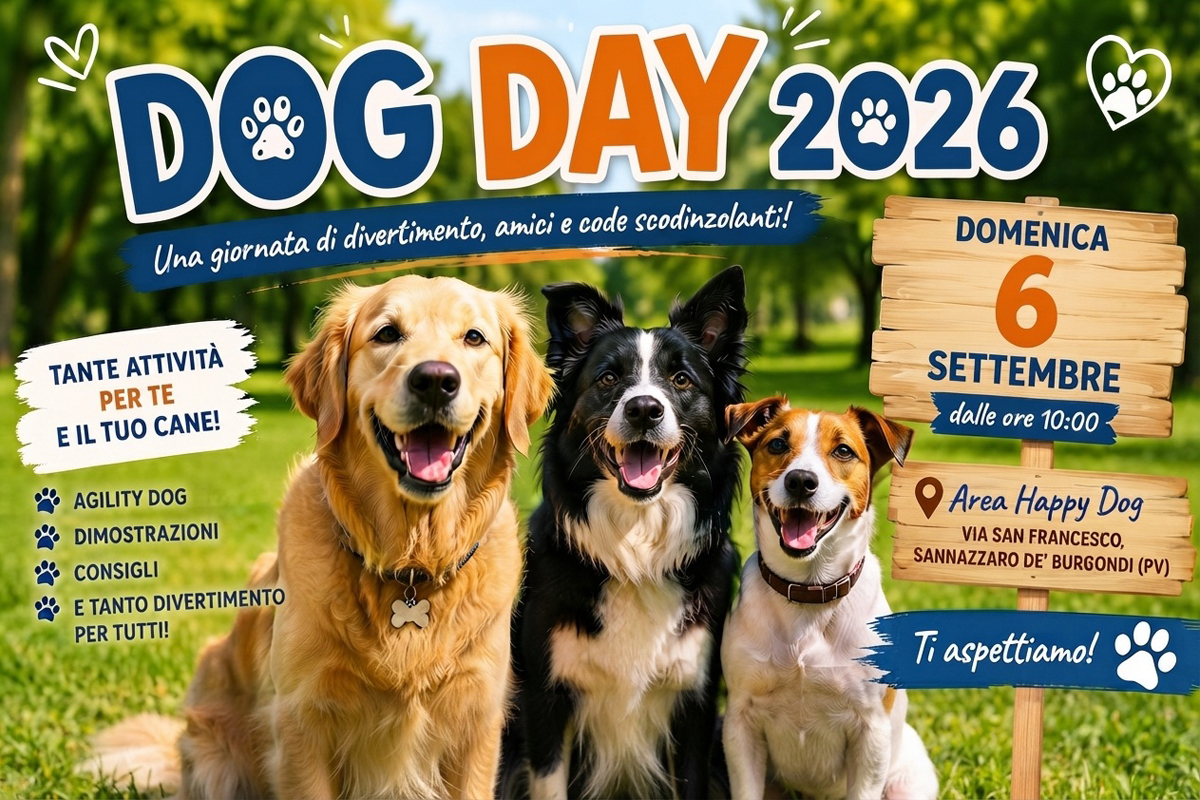 Locandina dell'evento Dog Day 2026
