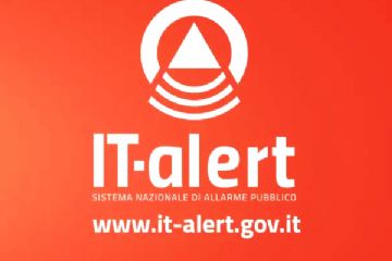 Ulteriore fase di sperimentazione sistema di allarme pubblico IT-Alert