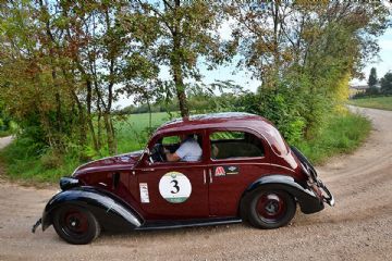 7° giro della bassa Lomellina di auto storiche