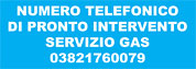 Pronto intervento Gas Tel. 03821760079